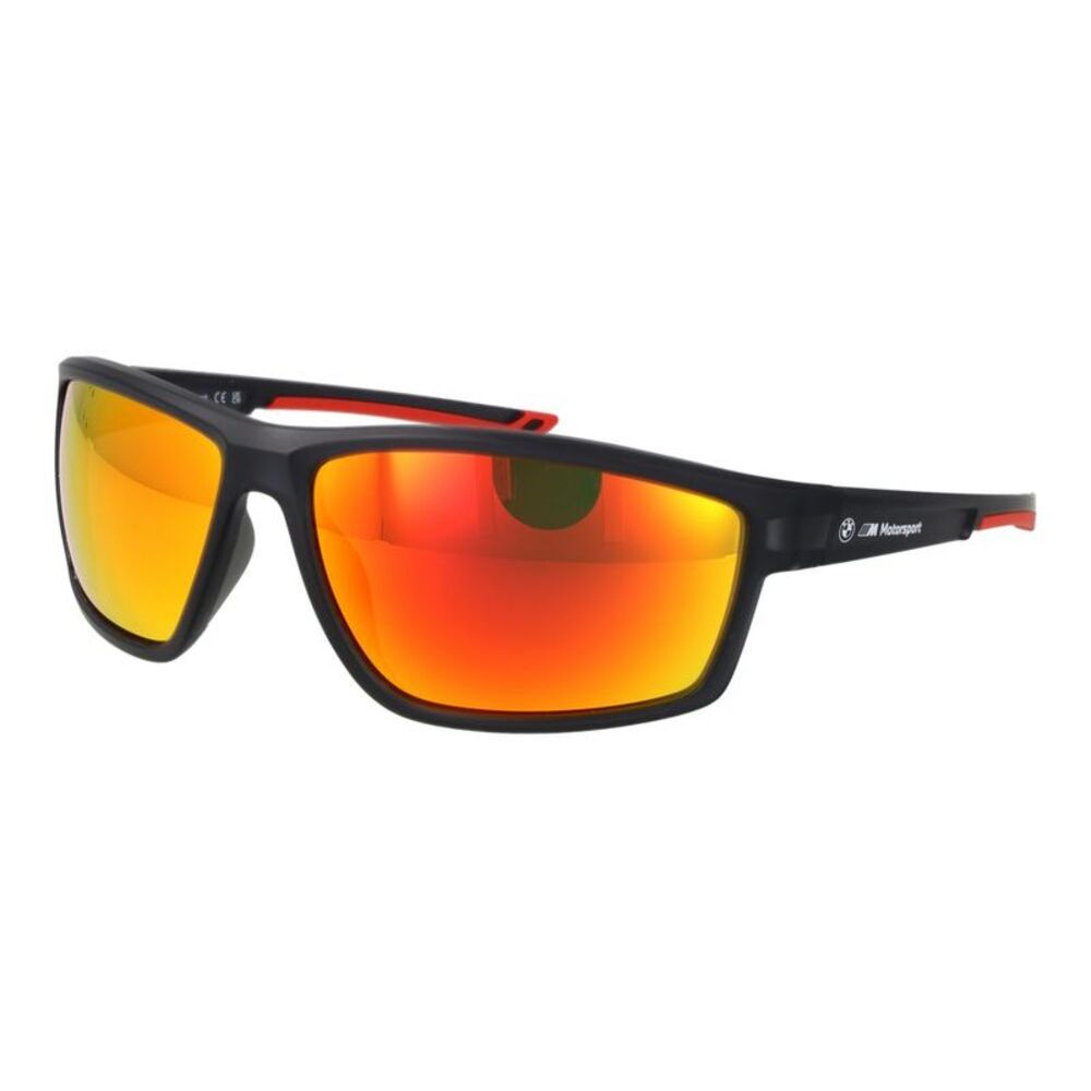 BMW Motorsport Gray Plastic Men's Sunglasses